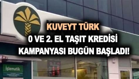 taşıt kredisi kuveyt türk